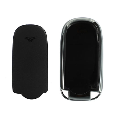 TPU 5 Button Keyless Entry Remote Cover for Dodge Durango (2018-2023) Black