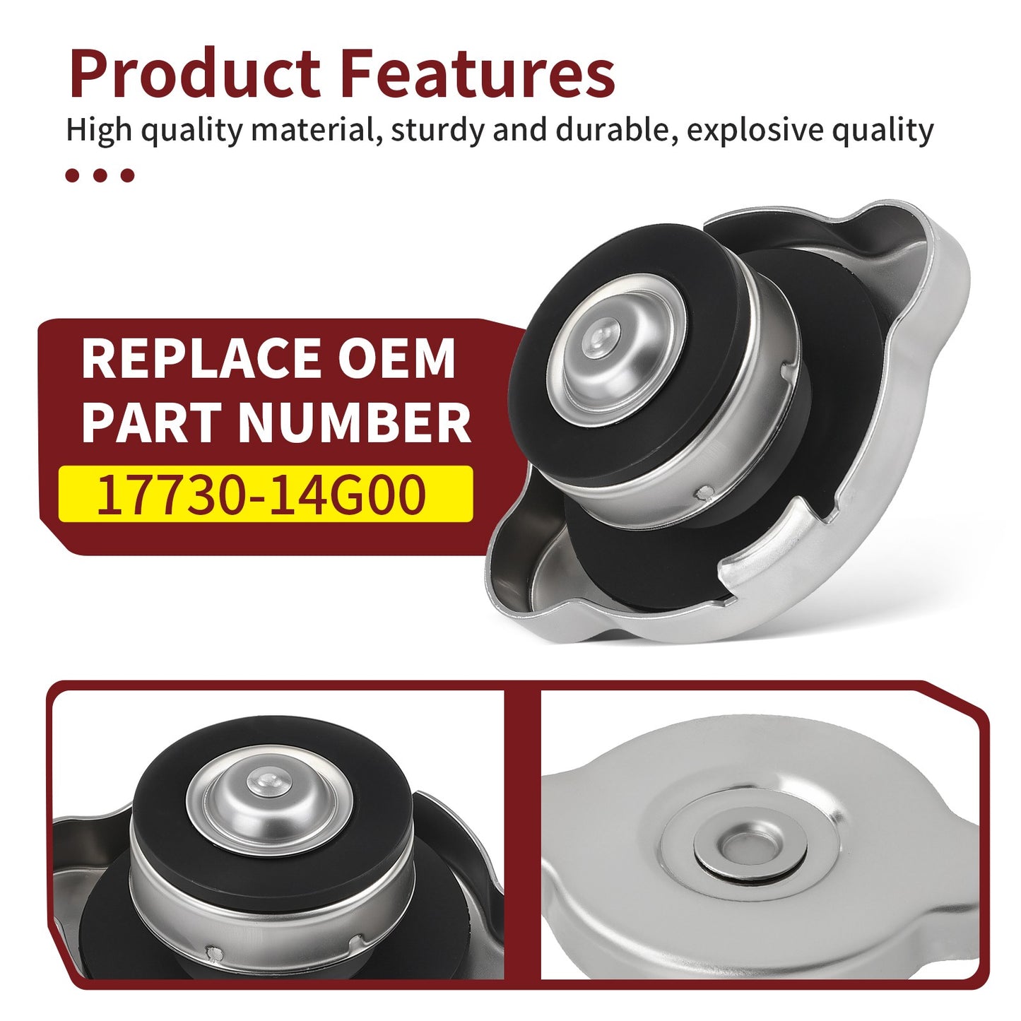 Radiator Cap for Suzuki Quadsport Z400 (2003–2009, 2012–2014)