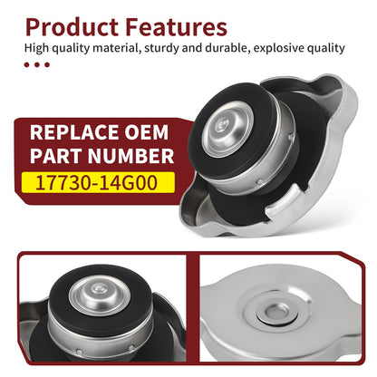 Radiator Cap for Suzuki Quadsport Z400 (2003–2009, 2012–2014)