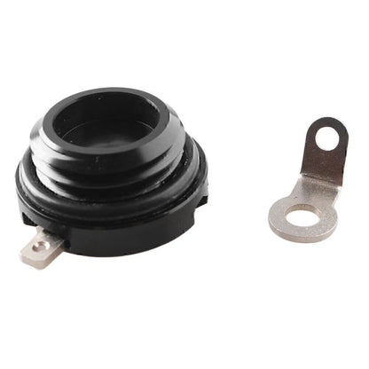 Black Oil Filler Cap Set for Yamaha FJ1100, FZ1 (1984-1985, 2001-2012)