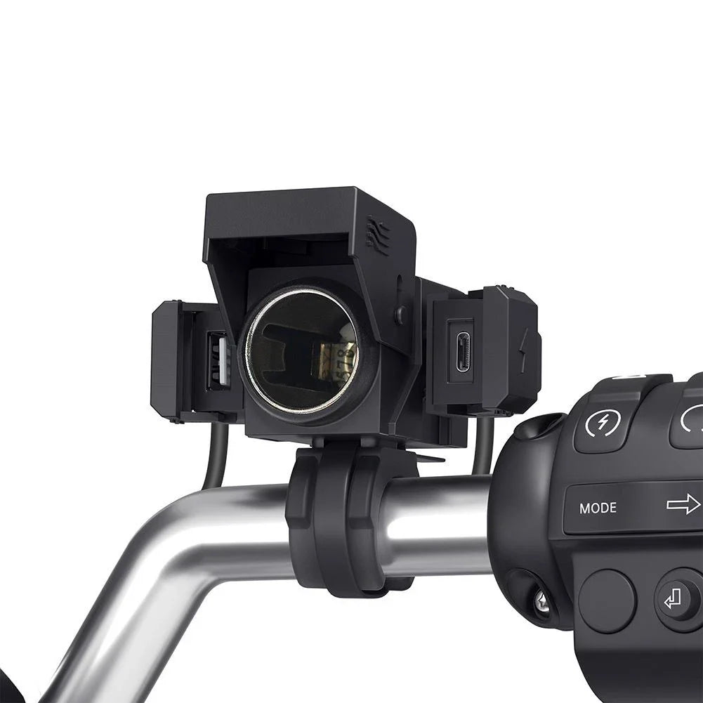 USB Charging Station for Motorcycle with Easy Installation & Safety Features