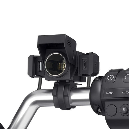 USB Charging Station for Motorcycle with Easy Installation & Safety Features