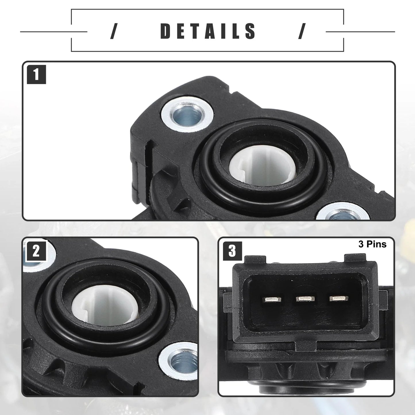 TPS Throttle Position Sensor Plastic for BMW Z3 M3 (1996-2000)