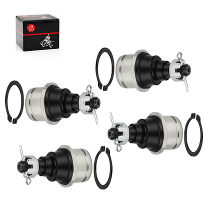 Set of 4 Upper & Lower Ball Joints for Honda Foreman 450 ES TRX450 (1998–2004)