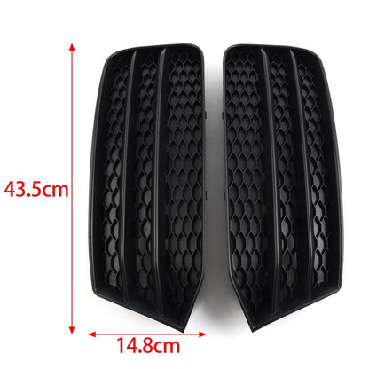 Closed Mesh Honeycomb Front Bumper Fog Light Grille for Audi A3 S3 (2013–2020)