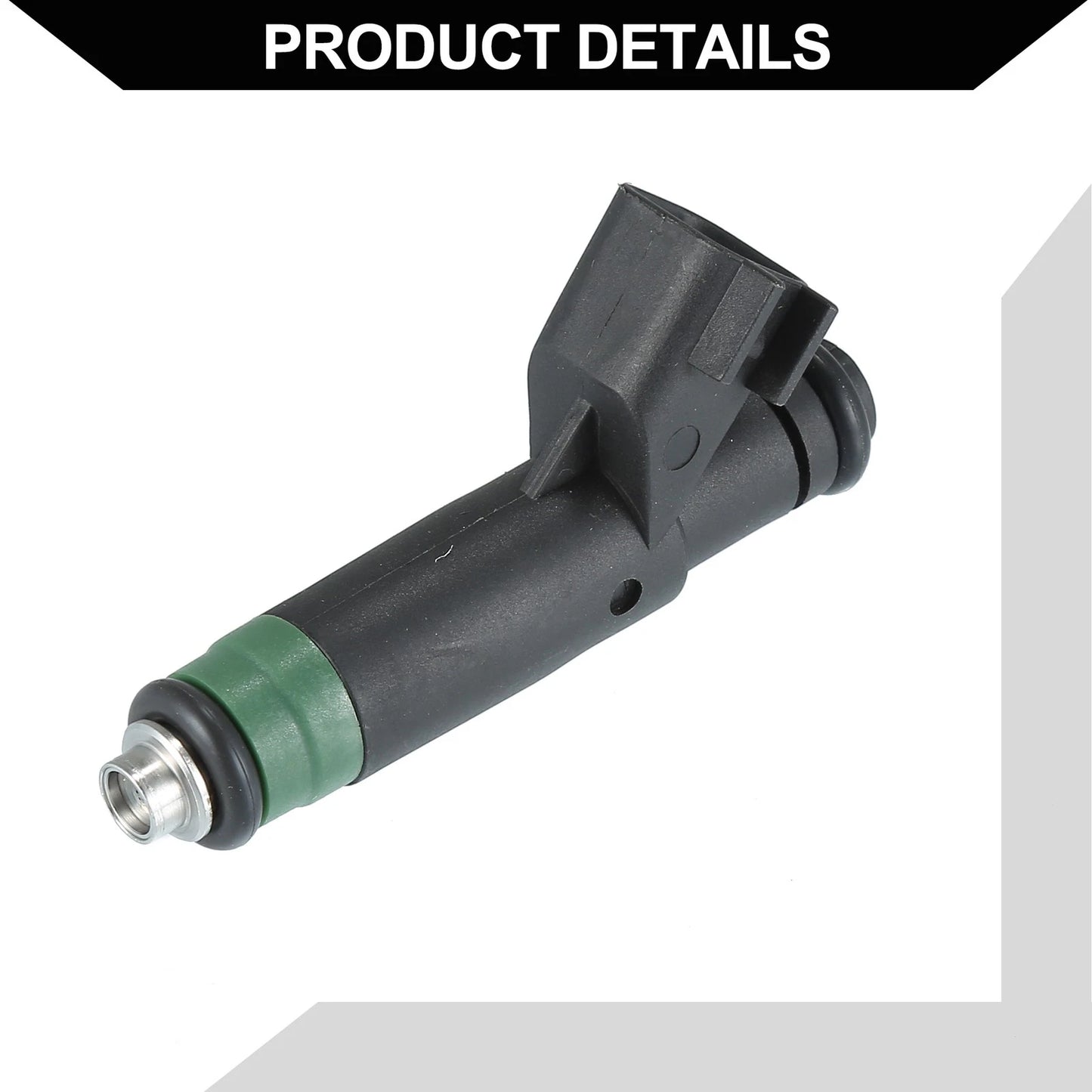 Fuel Injector No. 53032704AB for Dodge Ram 1500 (2004–2007) 4.7L Black