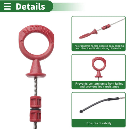 Oil Level Dipstick No. 20758415/20466597 for Audi A4L 1.8T/2.0T (2012–2025)