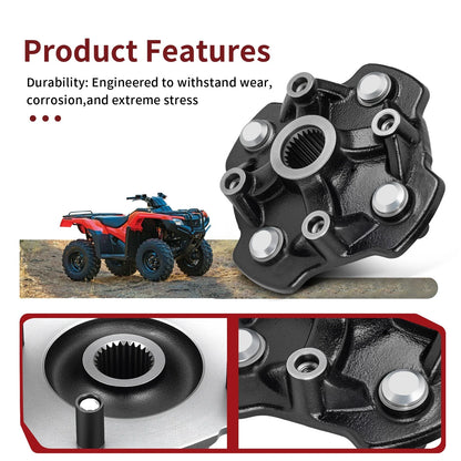 Front Left or Right Wheel Hub for Honda Foreman Rubicon 500 TRX500 (2005–2013)