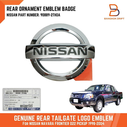 Tailgate Emblem Logo Ornament for Nissan Navara Ute (1997-2005)