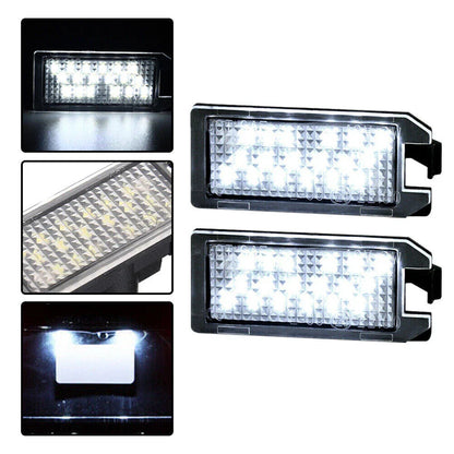Number Plate Light for Jeep Grand Cherokee, Compass, Fiat 500 (2013-2019)