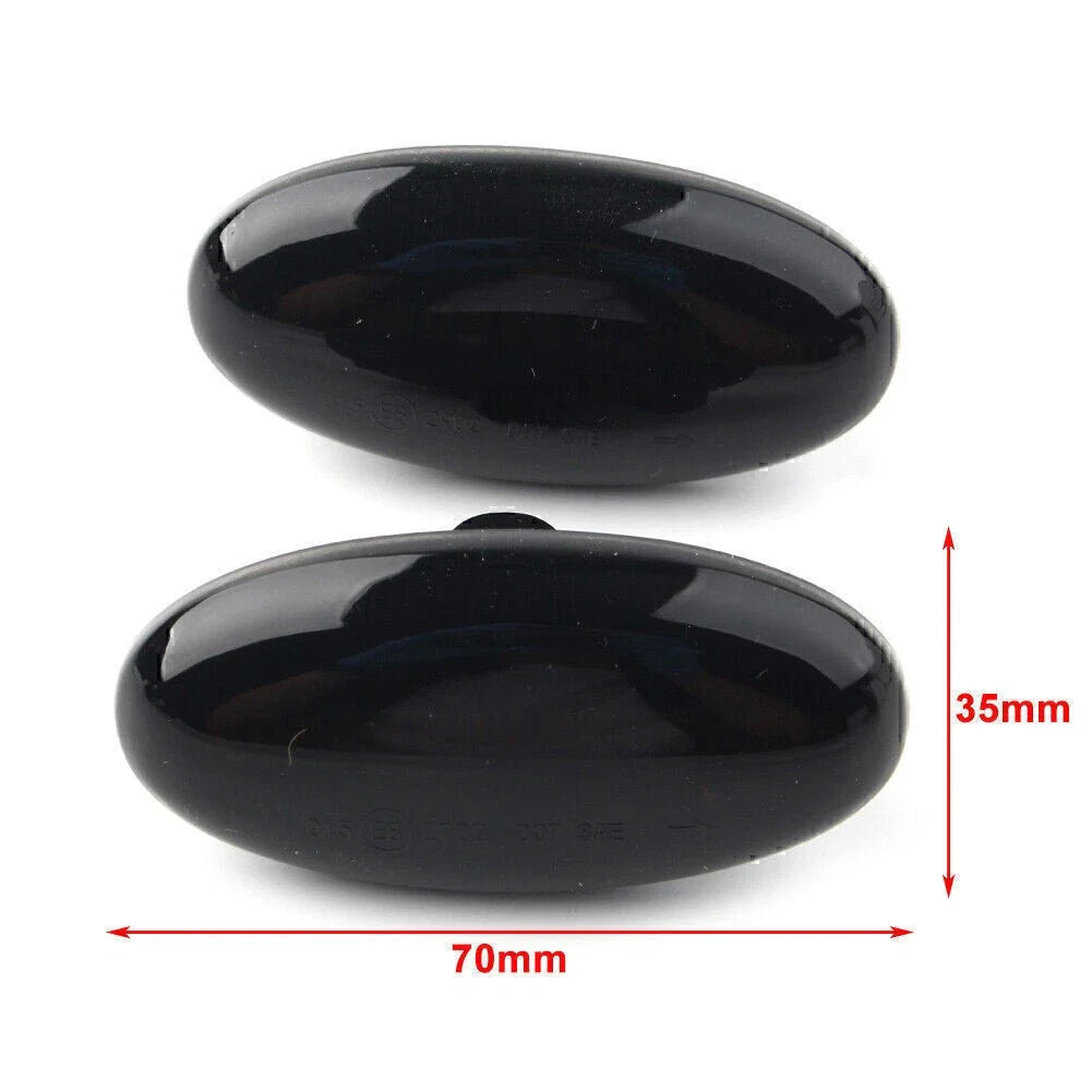 LED Dynamic Side Marker Sequential Blinker Light for Mazda 2 3 5 MPV (2003-2013)