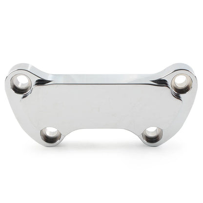 1" Handlebar Riser Top Clamp Cover for Harley Dyna Softail Sportster 883 (2000–2023) Chrome