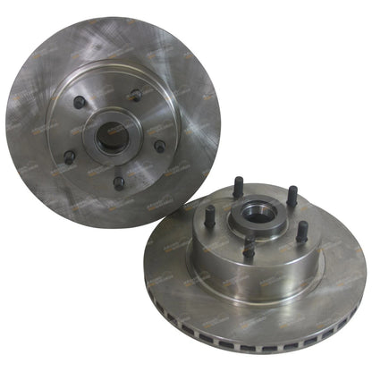 2 Front Disc Brake Rotors for Holden Commodore VN (1988–1993)
