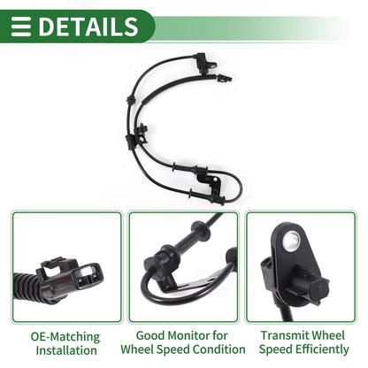 ABS Wheel Speed Sensor No. 956710U000 for Hyundai Verna (2010–2014)