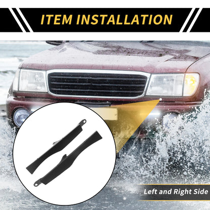 Pair Front Bumper Grille Headlight Filler for Toyota Tacoma (2005–2011) No. 5251204901