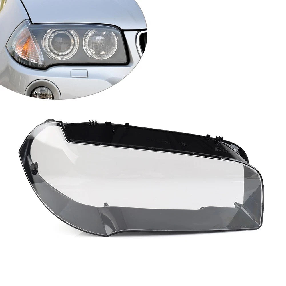 Right Headlight Lens Cover for BMW X3 E83 (2004–2010)