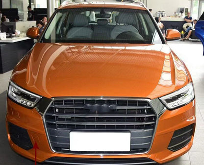 Car Front Bumper Tow Hook Eye Trailer Cover Trim Cap for AUDI Q3 (2016–2019)