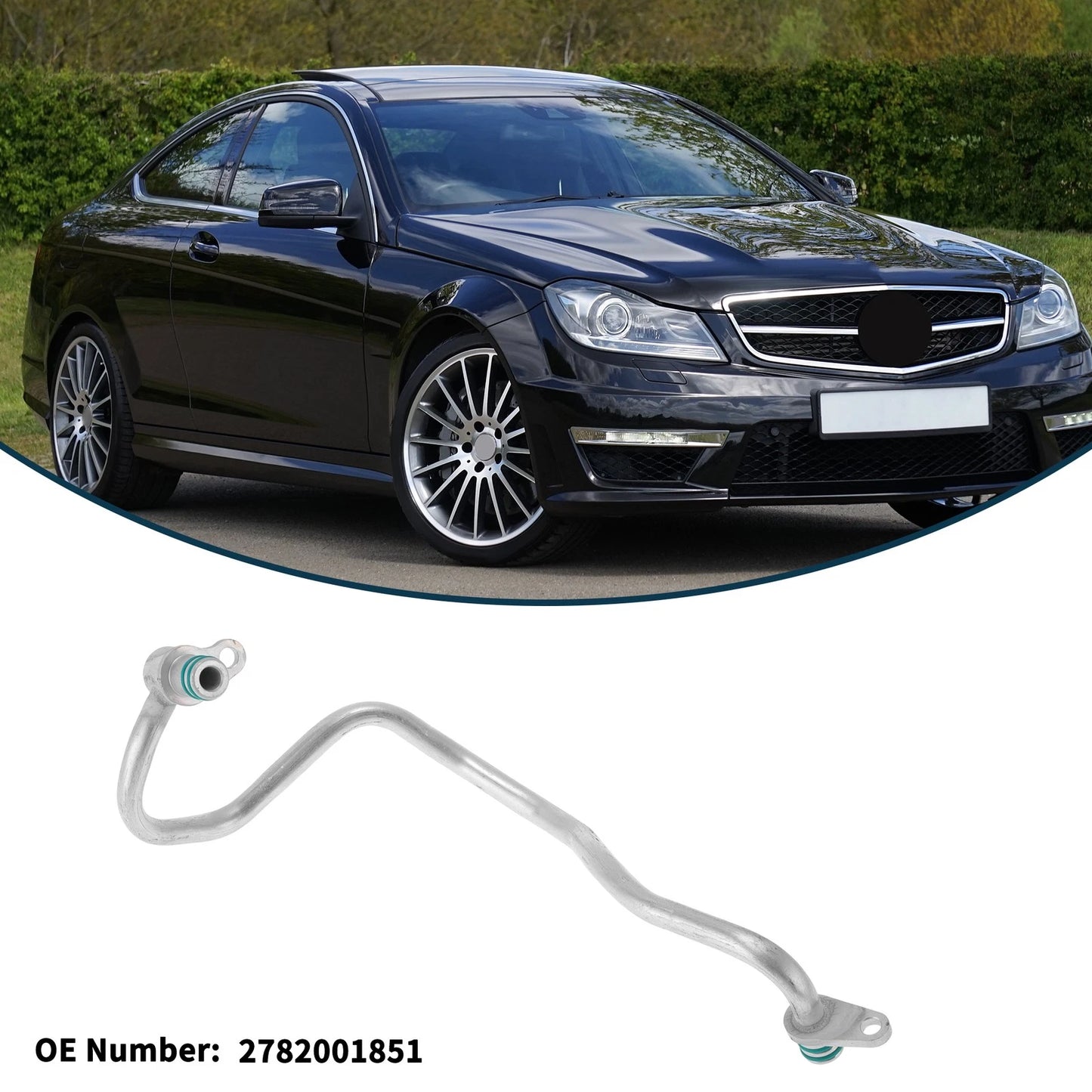 Radiator Hose for Mercedes-Benz CL550 (2007–2013) No. 2782001851