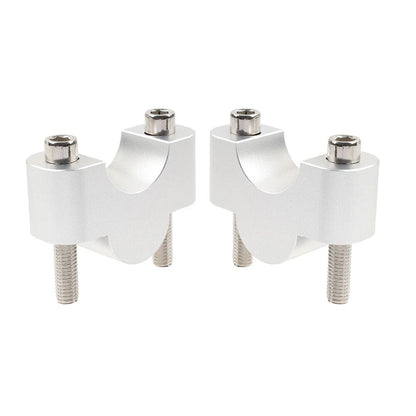 25mm Handlebar Riser Lift Clamps for Honda Suzuki Kawasaki