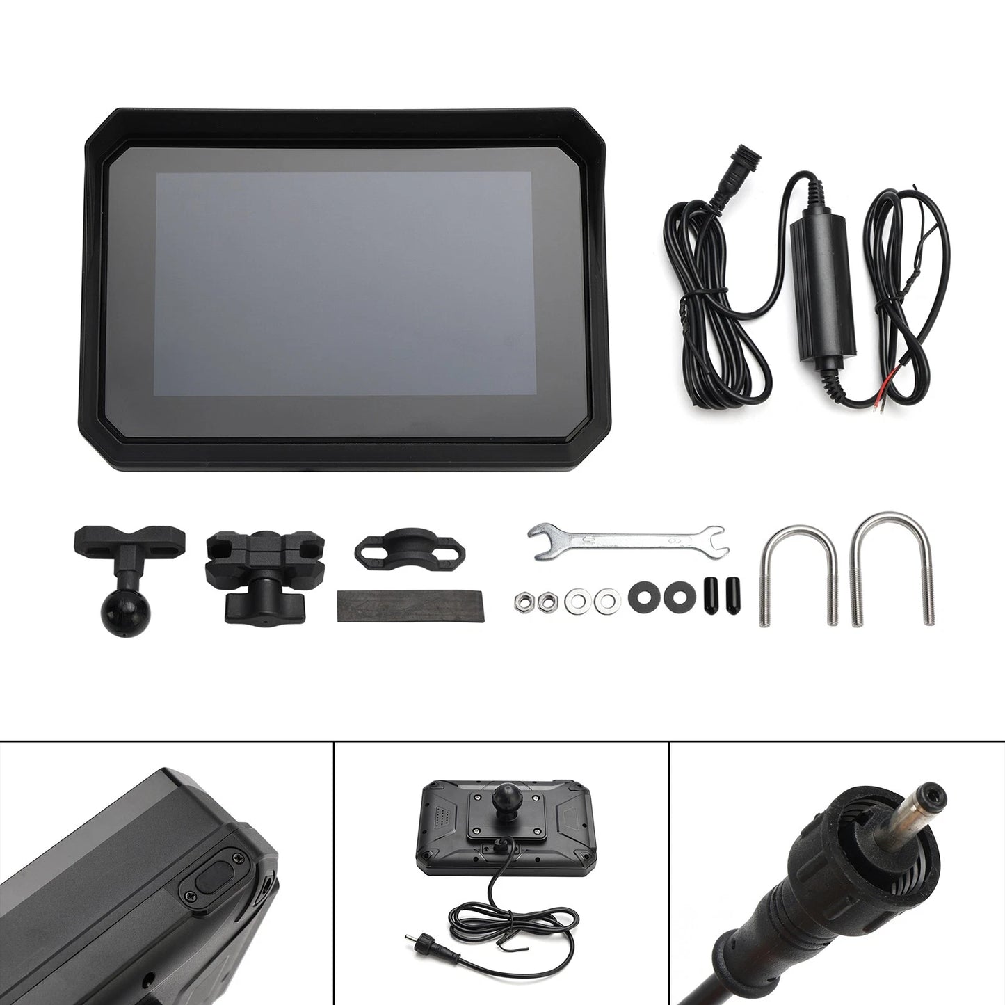 5 Inch Carplay Touch Screen DVR Recorder for Scooters and Motorcycles