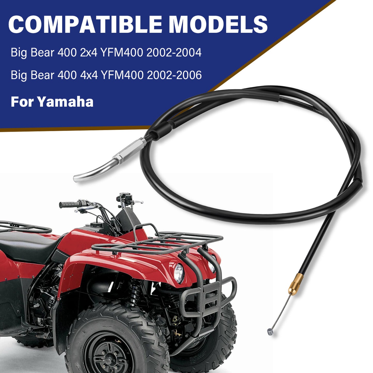 Choke Cable for Yamaha Big Bear 400 (2002–2006)