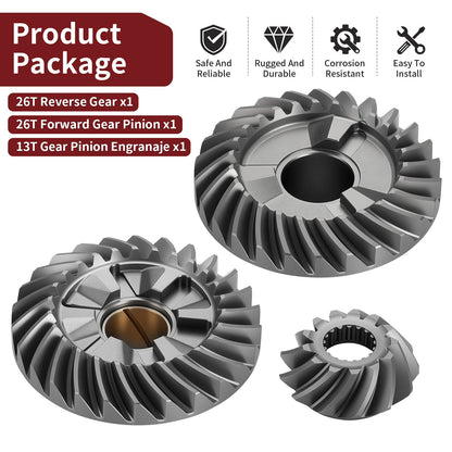 Gear Set for Yamaha 75-90HP Outboard (1990–2000)