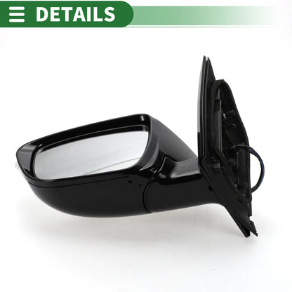 Left Side Door Mirror for Nissan Murano (2015–2020) Manual Folding White