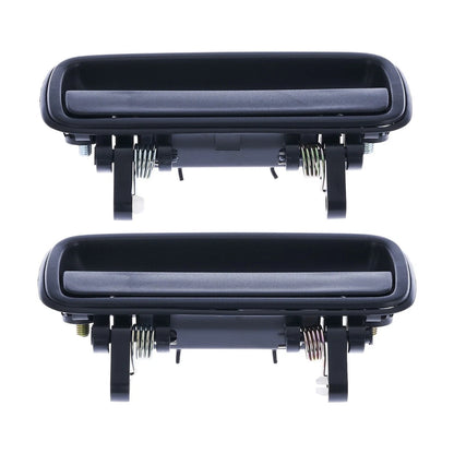 Set of 2 Outer Door Handles for Suzuki Vitara (1988–1998) Black