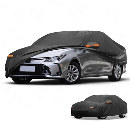 Waterproof Car Cover for Toyota Corolla (2014–2023) Black Aluminum Film