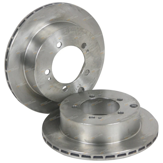 Rear Disc Brake Rotors for Mitsubishi Magna TS V6 ABS Sedan (1994 - 1996)