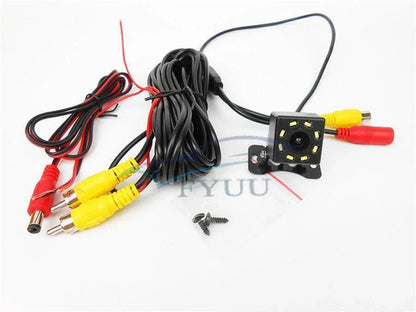 8 LED Night Vision 170° Wide Angle Backup Camera for Car RV