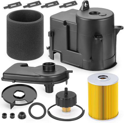 Air Filter Box Cover Cap with Seal Hook for Yamaha Golf Cart (1985–1995)