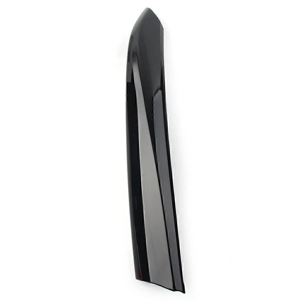 Black Front Left Bumper Grille Insert Cover Trim for Jaguar XF (2016-2020)