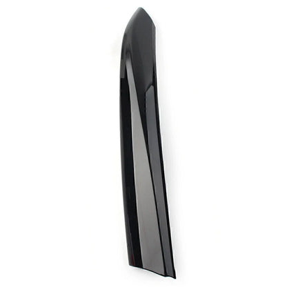 Black Front Left Bumper Grille Insert Cover Trim for Jaguar XF (2016-2020)
