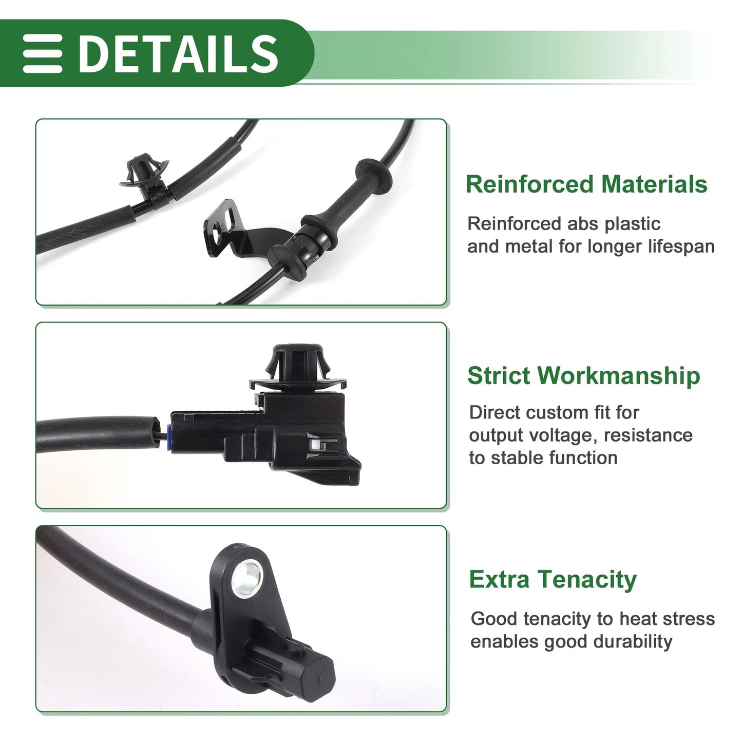 ABS Wheel Speed Sensor No. 59830B3000 for Hyundai Mistra (2013–2017)
