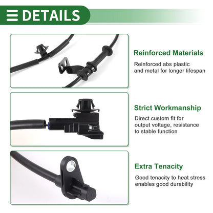 ABS Wheel Speed Sensor No. 59830B3000 for Hyundai Mistra (2013–2017)