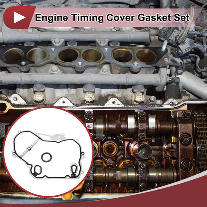 Engine Timing Cover Gasket Set for Chevrolet 2.0L 2.2L 2.4L