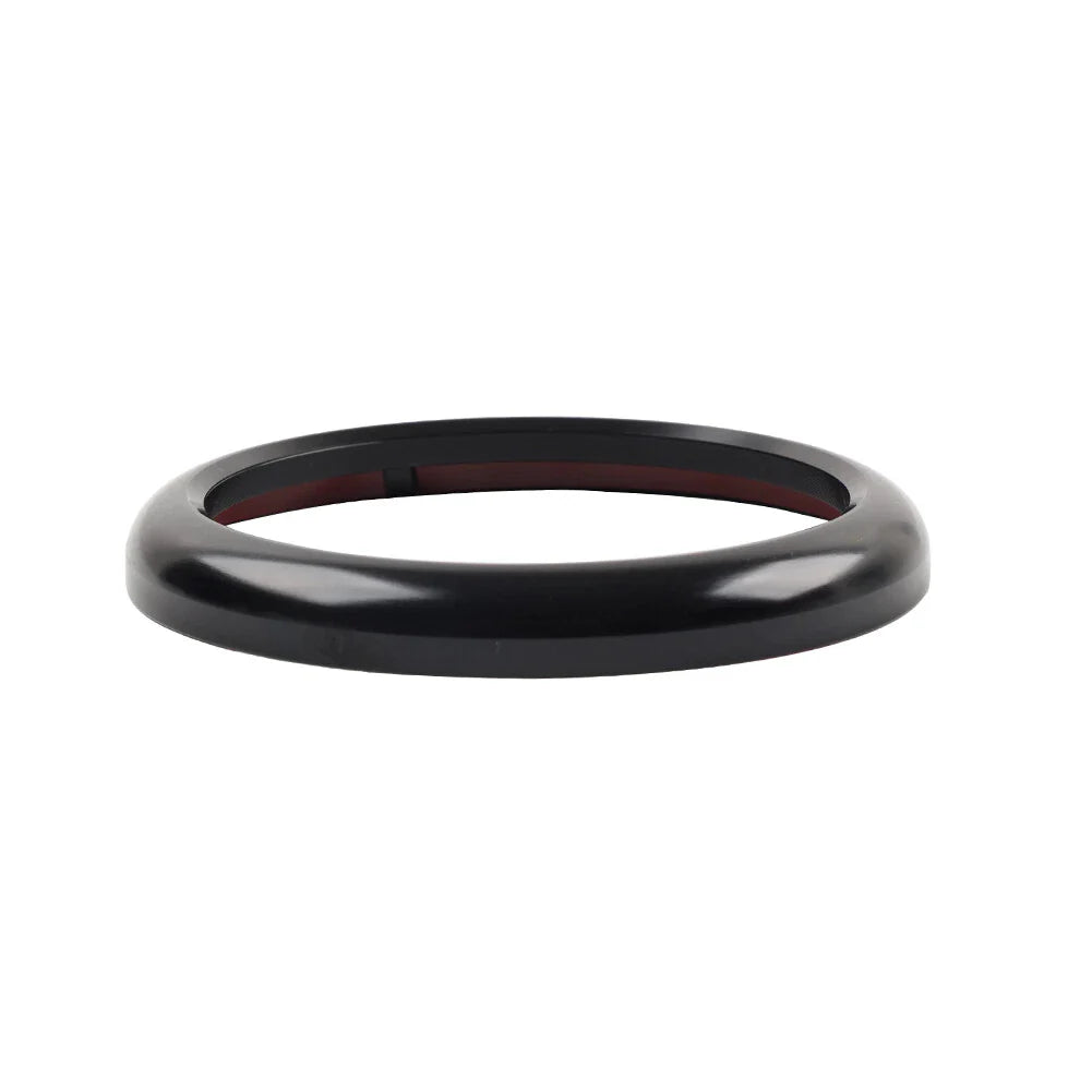 Black Stopwatch Compass Cover Ring for Porsche 911 718 Boxster Cayenne Macan