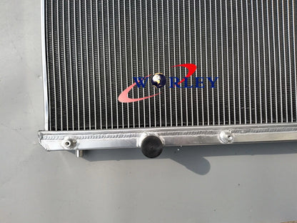 Aluminum Radiator & Fan for Toyota Corolla (1992–1997)