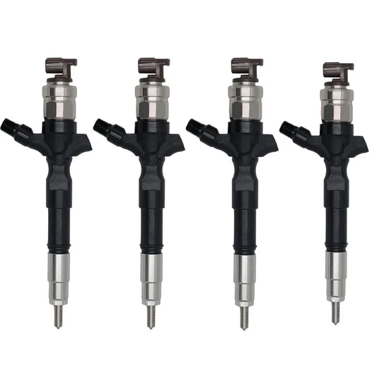 4PCS Diesel Fuel Injectors for Toyota Prado KDJ150R KDJ150L (2009-2017)