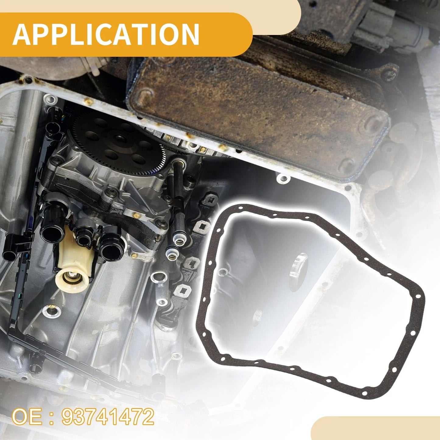 Car Oil Pan Gasket for Chevrolet Aveo, Aveo5 (2004-2011)