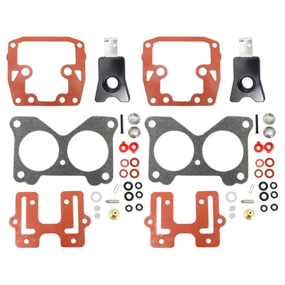 2Pc Carburetor Kit for Johnson Evinrude 140-200 HP (Various Years)