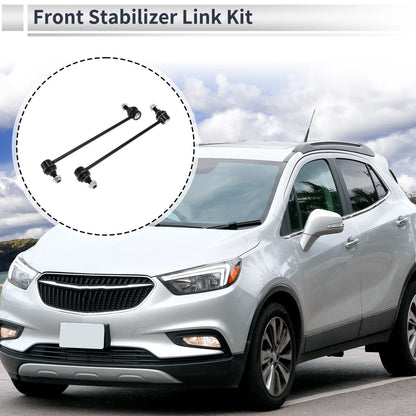 Set of 2 Front Stabilizer Bar Links for Buick Encore (2013–2019) No.K750682/K750683