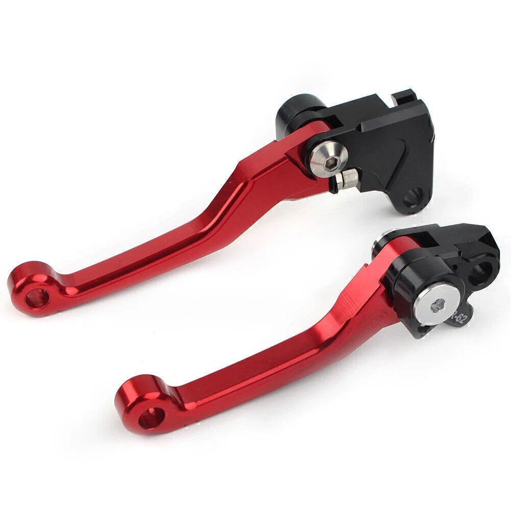 RED Pivot Brake Clutch Levers for YAMAHA WR 250F WR 450F (2001-2016)
