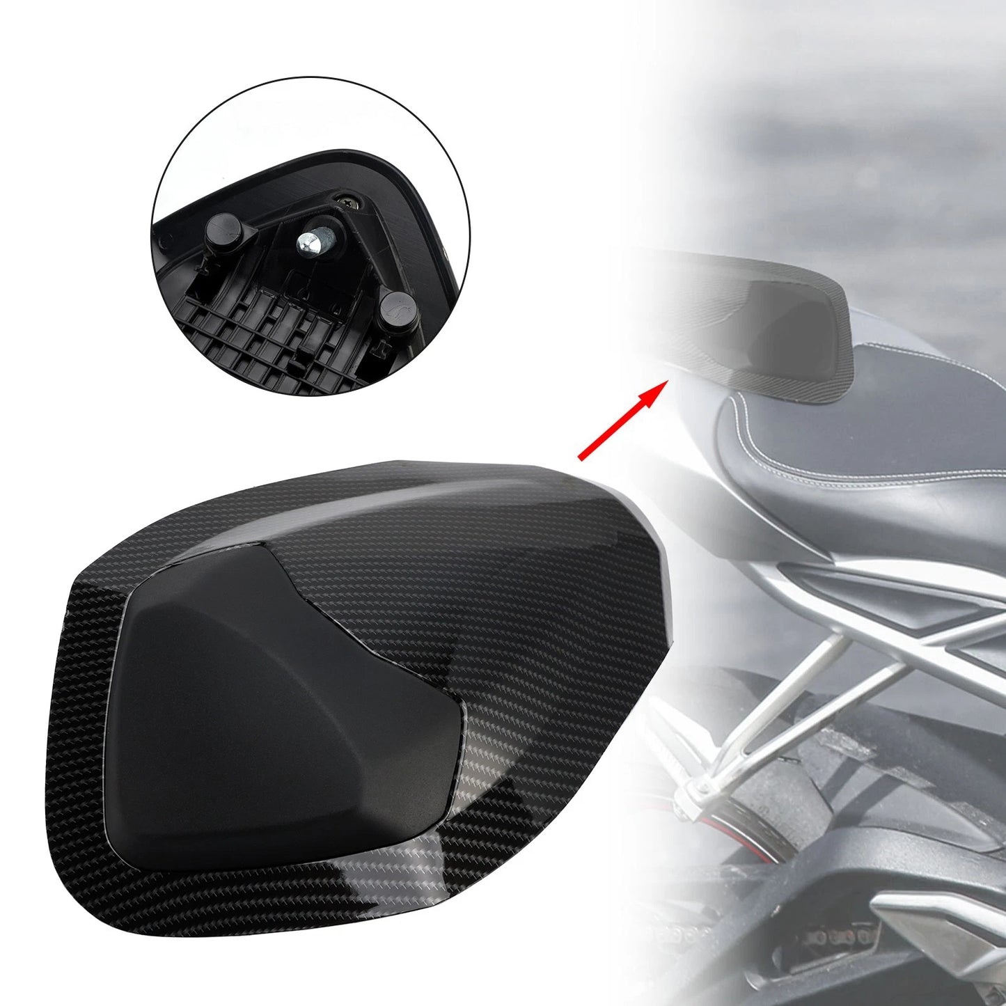 Universal Motorcycle Windshield Mounting Clip Set of 2 (1" 25mm & 1 1/8" 28mm)