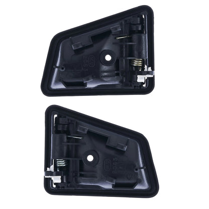 Set of 2 Inner Door Handles for Suzuki Vitara (1998) Black