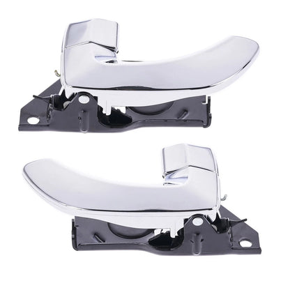 Door Handle Inner 2 x Chrome for Hyundai Santa Fe (2000–2005)