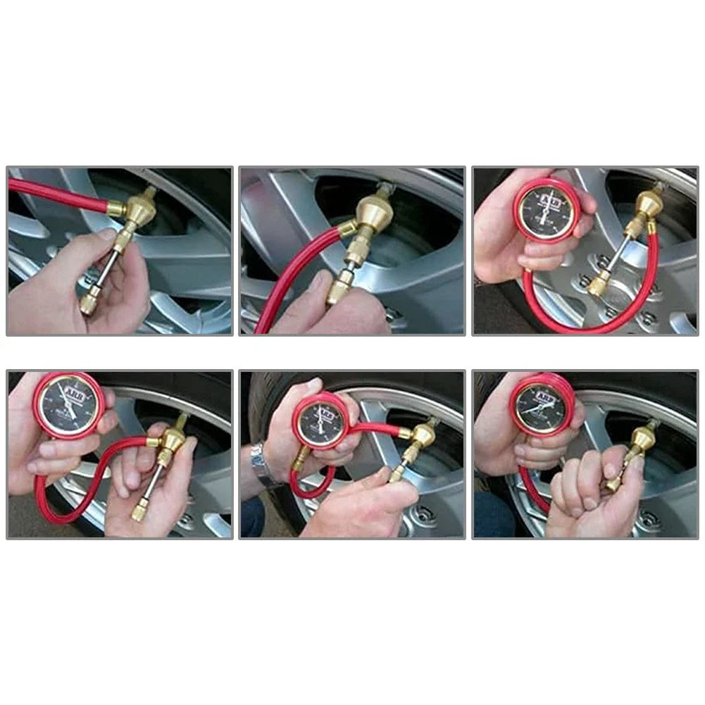 Tire Deflator Kit 0-75 PSI for Offroad Vehicles