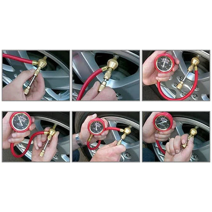 Tire Deflator Kit 0-75 PSI for Offroad Vehicles