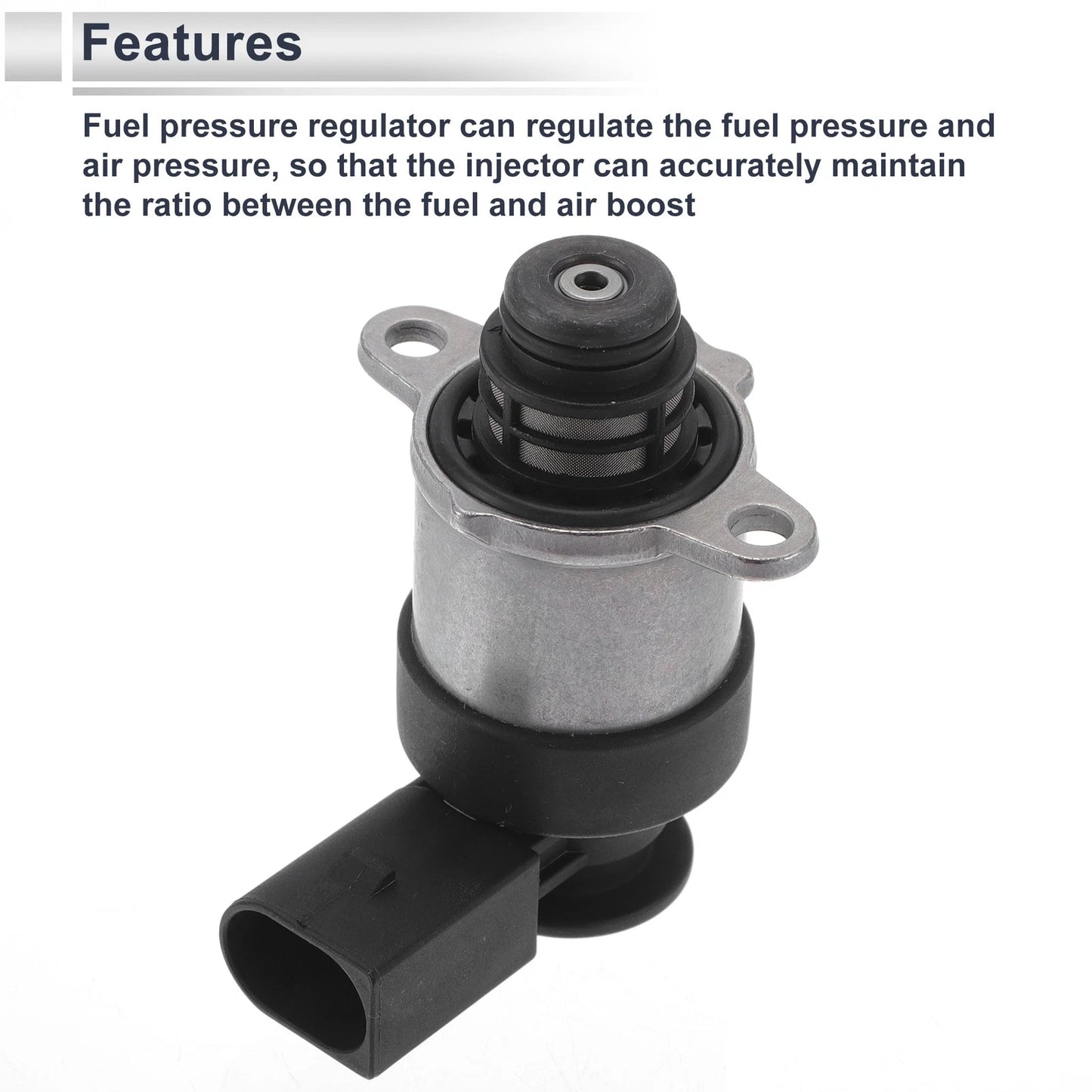 Fuel Pressure Regulator for BMW X3 (2004–2010) No. 13518574787 Metal 20-70 Psi